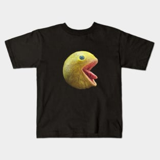 Realistic Pac Man Kids T-Shirt